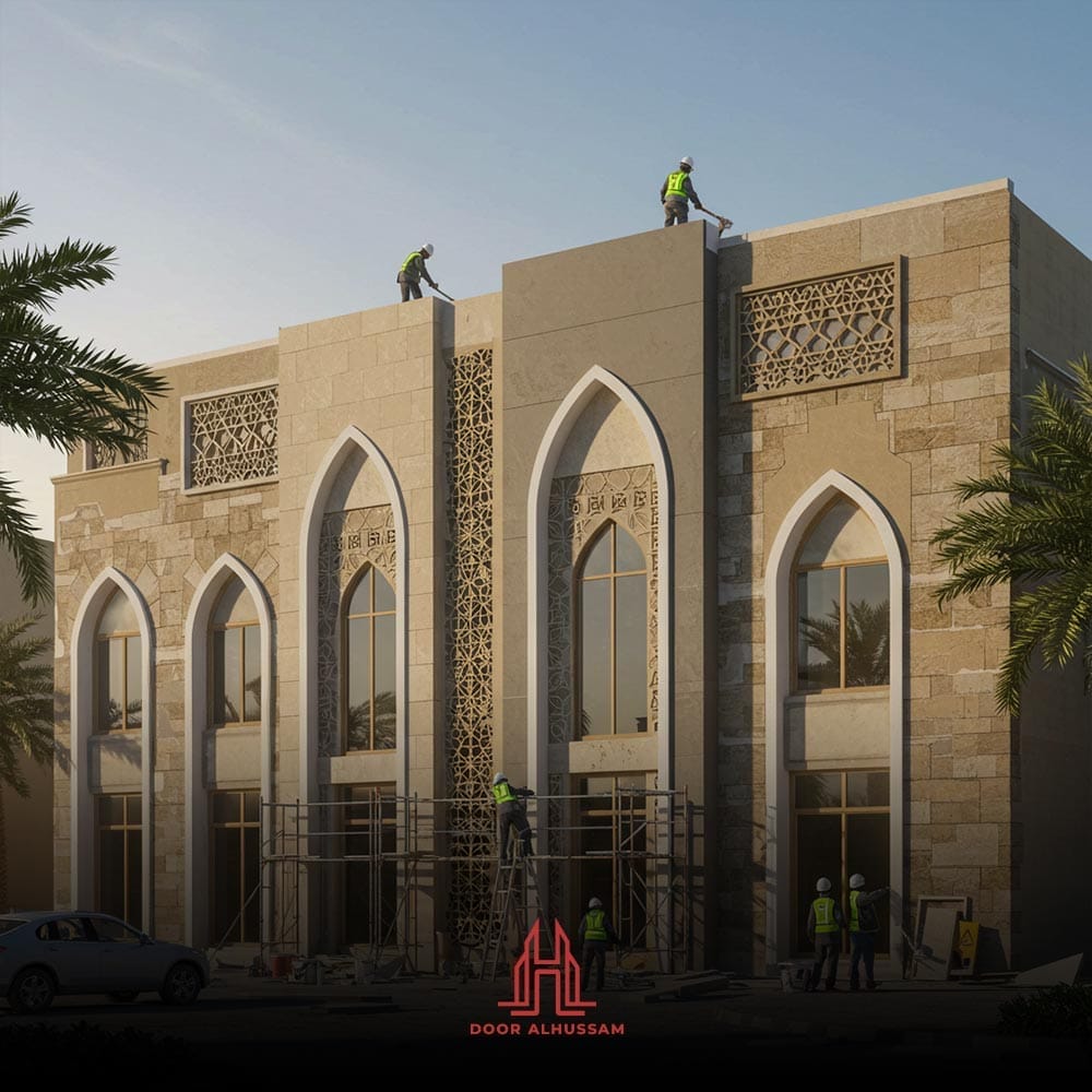 التشطيبات 2 أعمال التشطيب الخارجي