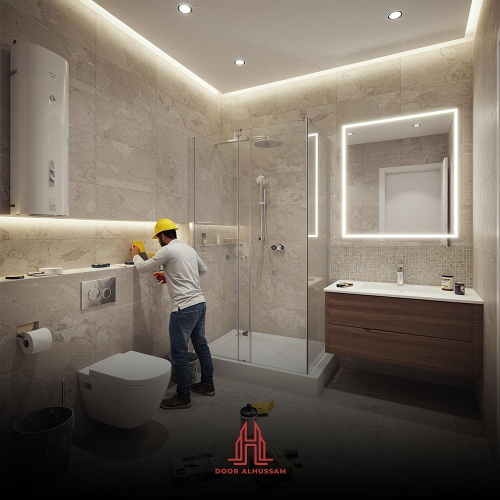 تشطيب الحمامات والمطابخ