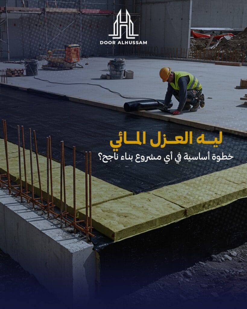 أهمية أعمال العزل المائي في البناء بين الاستدامة وجودة التنفيذ